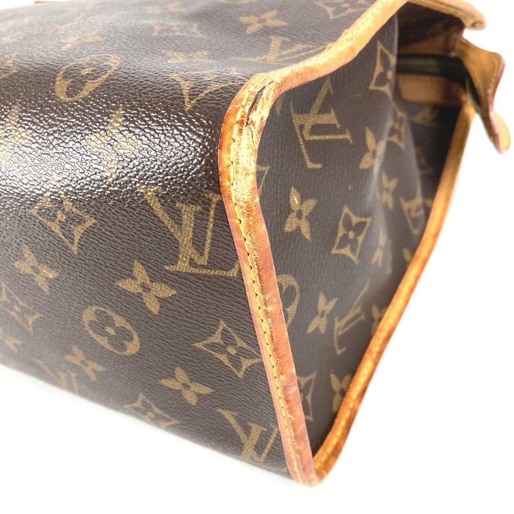 Louis Vuitton M40007 Monogram Popincourt Tote Bag Shoulder Bag Brown