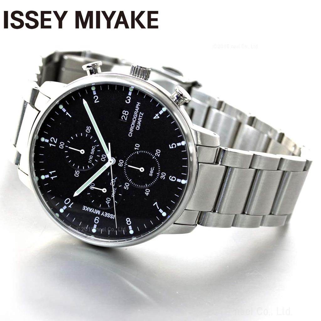 ISSEY MIYAKE Watch C Sea Ichiro Iwasaki Design Chronograph NYAD001 [ISSEY MIYAKE] Men's