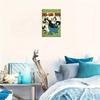 [2D Flat] Vintage Cartoon Character Pigg-Leg Pete Metal Tin Sign - 30.48x20.32 cm, Rustic Wall Art, Perfect for Bar, Cafe, Livin