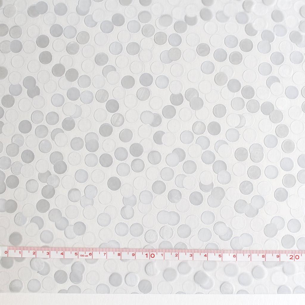 Nippon Chuko Vinyl Glitter Embossed Dot 92cm Wide x 1m Embossed Vinyl Fabric Fabric, Pattern, Cut, SMD-160-1M,