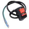 Motorcycle ON/OFF Button Connector Motorcycle Handlebar Flasher Switch Motor Light Switch ON OFF Button Motorbike Accessories