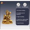 Divine Panchmukhi Hanuman Idol – Golden Blessings & Protection