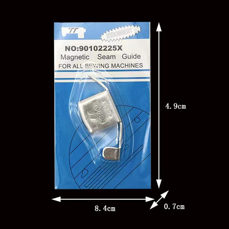 1 шт. Швейная машина Нержавеющая сталь Магнитная регулировка Маленький фиксатор Промышленная швейная машина Прижимная лапка Сделай сам Ручной Аксессуары