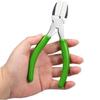 Nylon Nose Pliers Double Nylon Pliers Carbon Steel Jewelry Pliers DIY Tools for Beading Looping Shaping Wire Jewelry