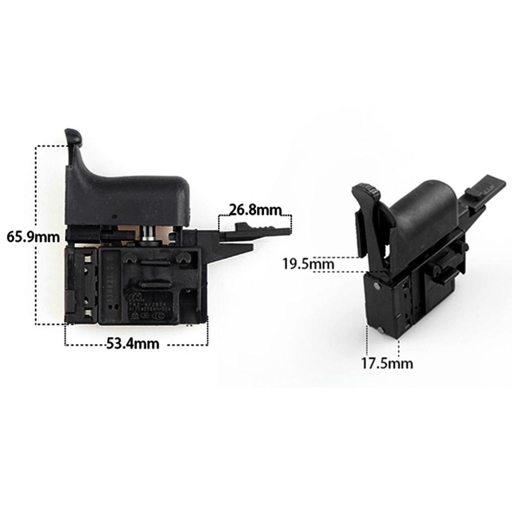 Запасной выключатель для электродрели, совместимый с For DW256 DW235G DW511 DW891 DW257, для электроинструментов, для технического обслуживания и ремонта