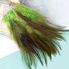 Rooster Feather 3-5inches for Crafts Grizzly Chicken Saddle Fly Tying Feather Dream Cather Jewelry Earring Accessory