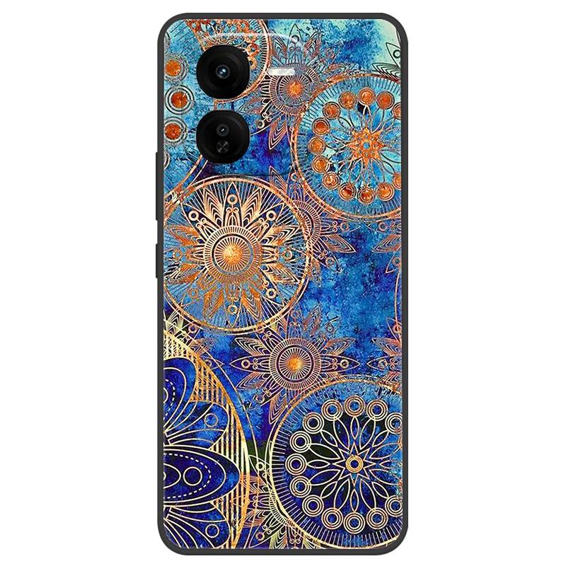 Для Vivo IQOO Z9x Чехол Силиконовый Роскошный Космический Мягкий Бампер для Vivo IQOO Z9 Turbo Чехол для Телефона TPU Funda Для IQOOZ9 Turbo Модный