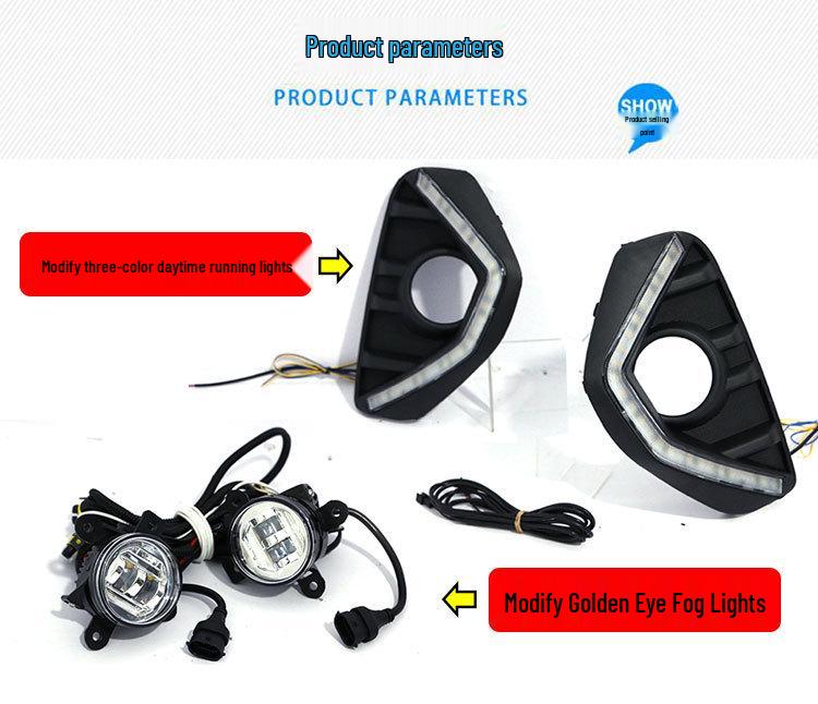 Специальные передние противотуманные фары и ДХО для Haval M6 Plus 2021-2023