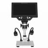 7 Inch LCD Digital USB Microscope, 1200X Magnification 12MP 1080P Handheld Camera Video Recorder,PC View