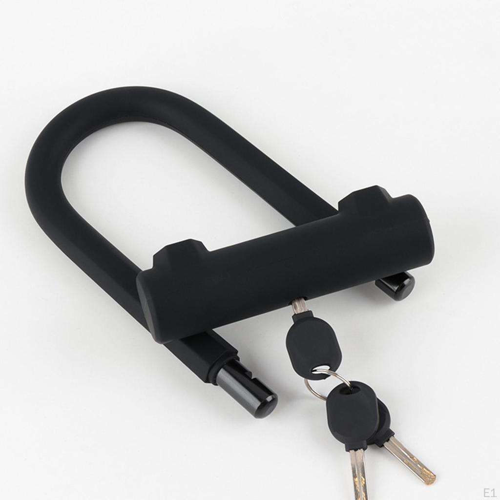 Bike U Lock Heavy Duty for Road Bikes Mountain Folding Small 20cmx12.2cm