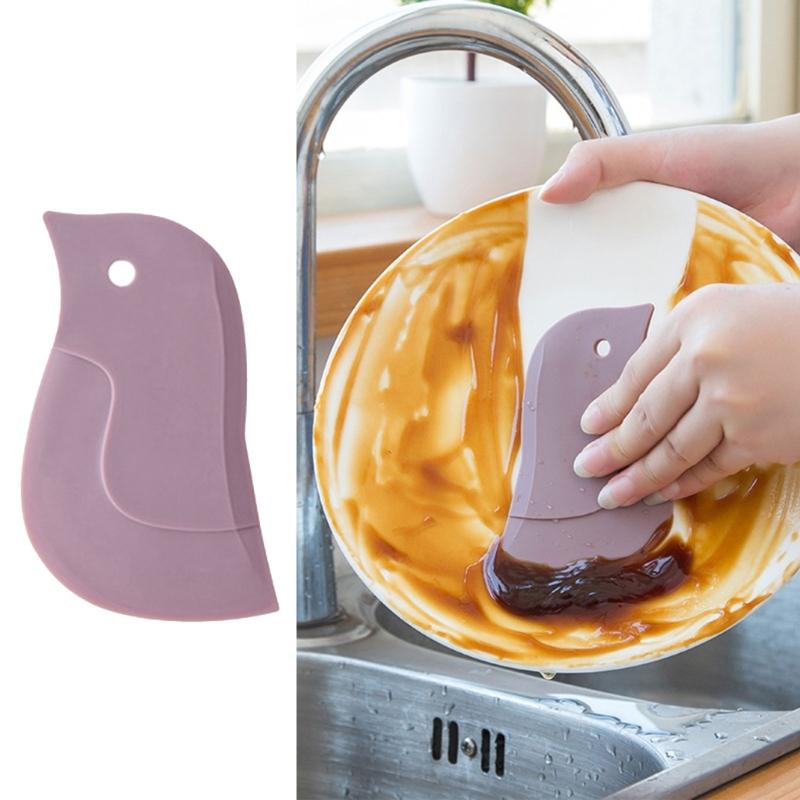 Soft Flexible Silicone Penguins Kitchen Scrapers For Baking And Cooking Tasks Dishwasher Safe Cleaning Tool