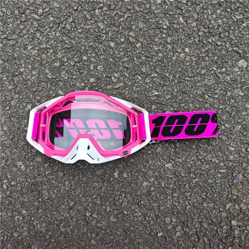 Helmet Goggles 100% Off-Road Motorcycle Helmet Goggles Windproof Goggles for Downhill Mountain Bikes to Protect Against Wind and Sand