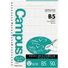 KOKUYO Campus Loose Leaf Easy to Write Statistics Ruler B5 50 Sheets No-837V Set of 3