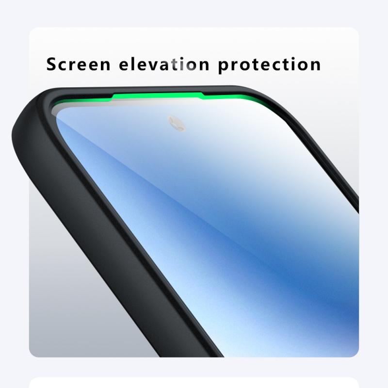 For Xiaomi Poco F7 Case Cover Poco F7 Capa New Shockproof Phone Bumper Back Armor Matte Frosted Transparent For Fundas Poco F7