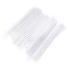 20pcs 30 Hole LoosE Leaf Plastic Binding Ring Spring Spiral Rings for A4 Paper 19mm Transparent
