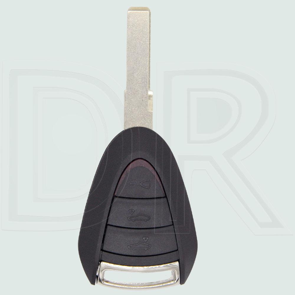 DR 2/3 Button Replacement Car Key Shell Case Housing Cover For Porsche Boxster/Cayman 911/997 Carrera 911 Targa 2005-2012