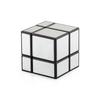 P168-6 Детская научно-образовательная головоломка Кубик Рубика Плавный скоростной 5,7 см Кубик Рубика второго порядка Специальной формы Зеркальный Кубик Рубика Серебряный