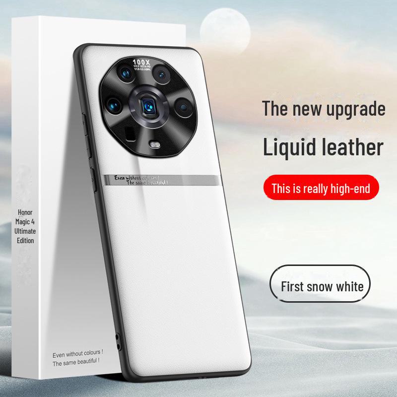 Совместимый кожаный чехол Honor Magic 4 Ultimate: Прочная, устойчивая к падениям, защита от попадания жидкости