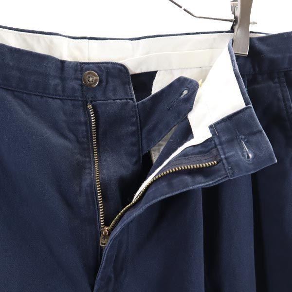Брюки Polo by Ralph Lauren 90-х годов, винтажные, w36, темно-синие, мужские, б/у
