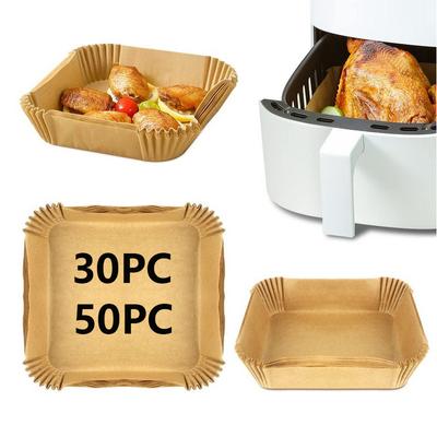 Бумага для выпечки на кухне Одноразовая бумага для жарки на воздухе Кухонные плиты Доска для гриля с защитой от масла Пароварка Фритюрница Аксессуары для выпечки