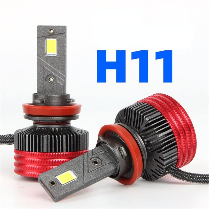 2X K12 Super Bright Car LED Headlight Bulbs H4 H7 LED CANBUS H11 9005 9006 Auto Lamps 150W 6000K White H13 Canbus Car Turbo Fan