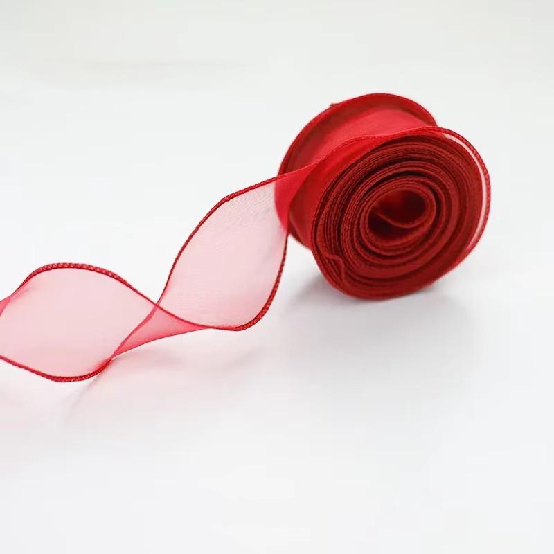 1 шт. 9 м/рулон шифоновая шелковая лента органза атлас для самостоятельного изготовления подарочной упаковки украшения свадебных букетов венков швейных принадлежностей
