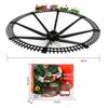 Christmas Toy Train Set with Light and Sound Electric Train Toy Santa"s Express Delivery Christmas