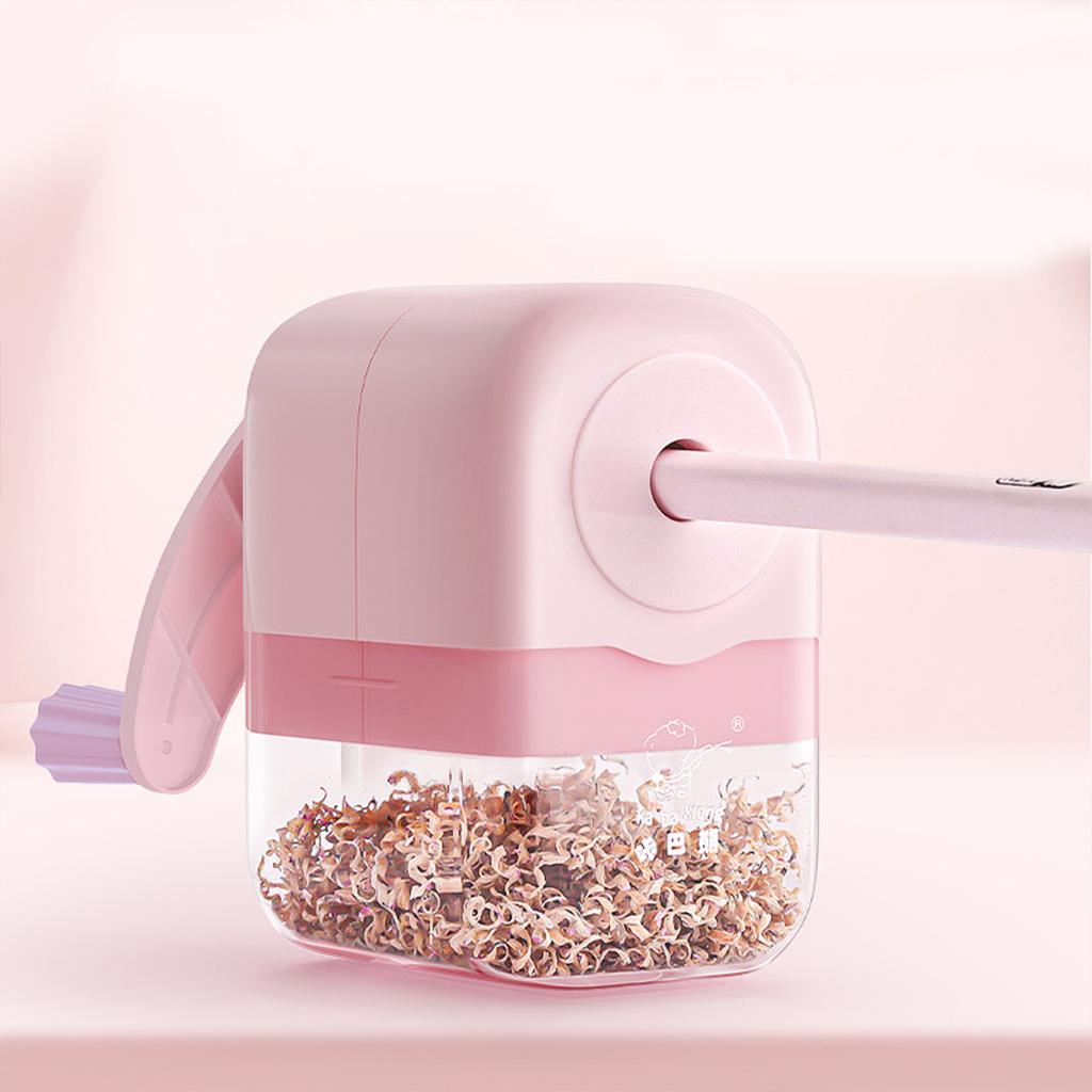 Точилка для цветных карандашей Макарон Студенческая ручная точилка Большой диаметр Рисование Канцелярские товары Милые школьные принадлежности