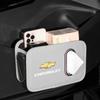 Car Tissue Box Holder Leather Car Door Side Armrest Napkin Case Backseat Bag For Chevrolet Spark Captiva Cruze Tracker Epica Z71