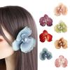 Cloth Butterfly Flower Hair Clip Butterfly Orchid Girl Hair Clip Orchid Flower Hairpin  Party