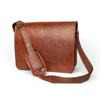 Bag Leather Satchel Shoulder Vintage Brown Real Laptop Genuine Messenger