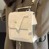 Korean Fashionable Backpack for Women New Cute Bow Small Backpack Niche Design Crossbody Bag