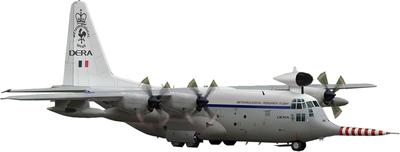 Модели Bit British W2 Hercules Weather Observer Snoopy Пластиковая модель MVS14004 1/144 C-130K (Бренд СОВА-М)