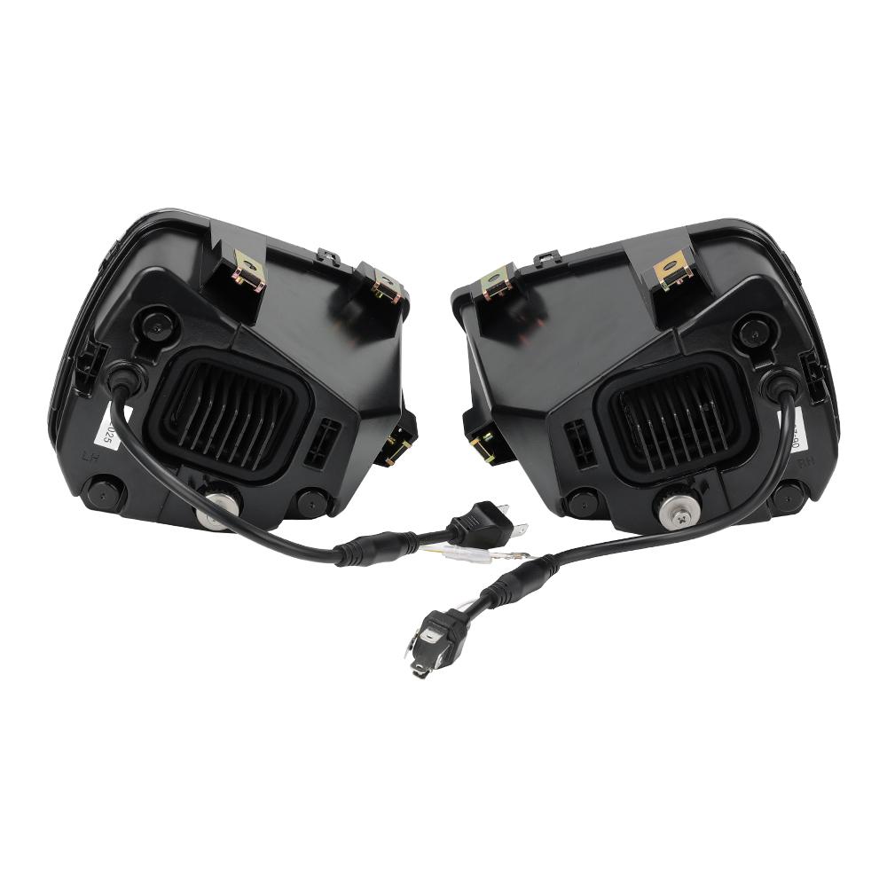 LED Headlights For Can-Am Ryker 600 900 Sport Rally Front LED Head Lamp Assembly with High-Low Beam DRL Turn Signal Plug & Play
