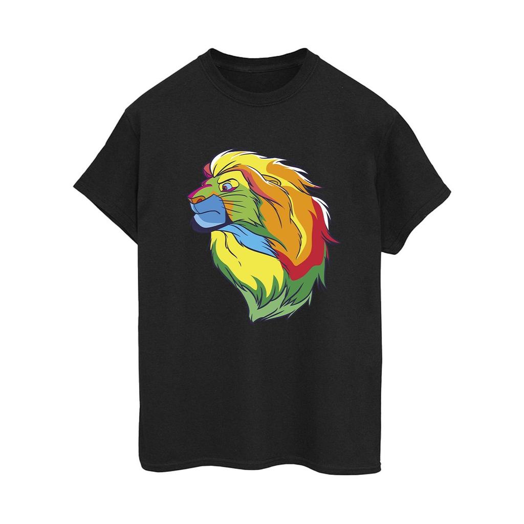 Disney Womens/Ladies The Lion King Colours Cotton Boyfriend T-Shirt