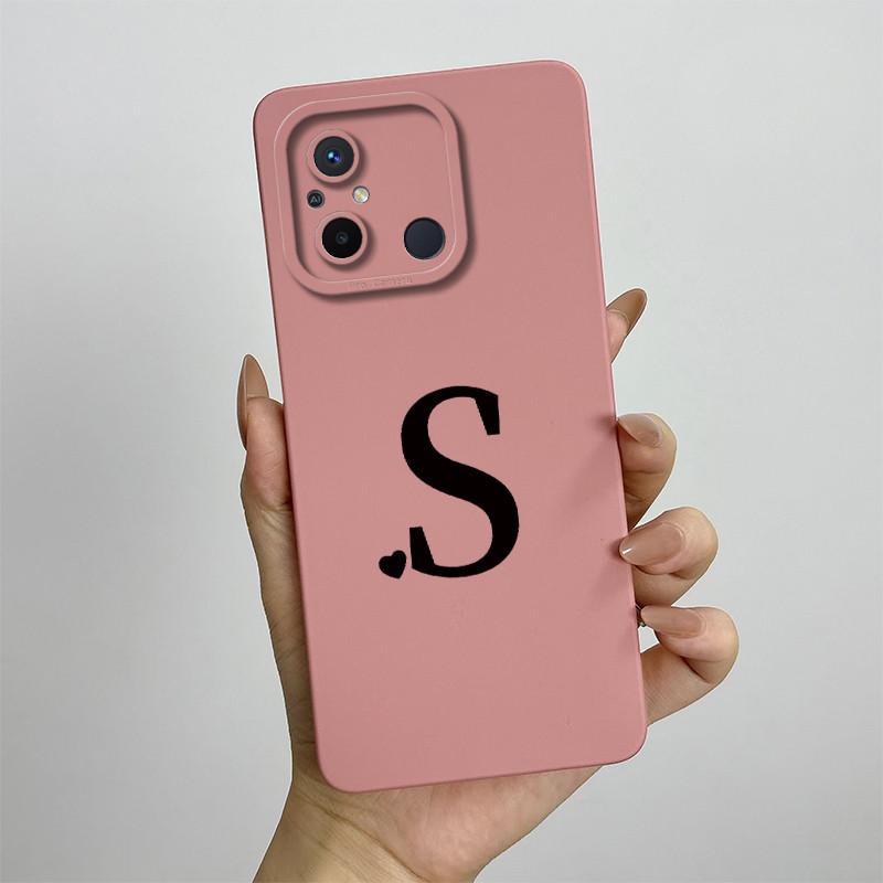 Для Xiaomi Redmi 12C Чехол Милые Буквы для Пары Силиконовый Мягкий ТПУ Fundas Для Xiaomi Redmi 12C 12 C Redmi12C Чехол для Телефона Coque