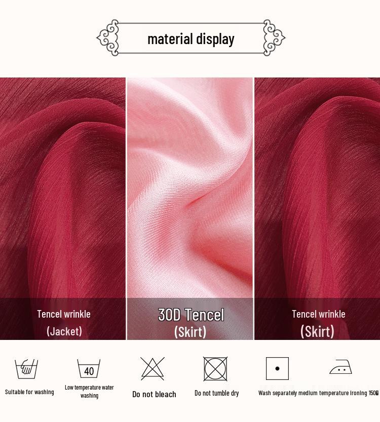 Huayu Classical Chinese Dancewear Set: Long Flowing Fairy Spirit Top for Women's Performance