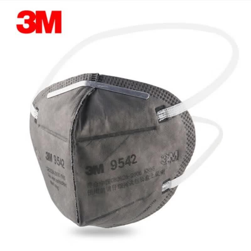 3M 9542 KN95 Activated Carbon Head-Worn Dust Mask