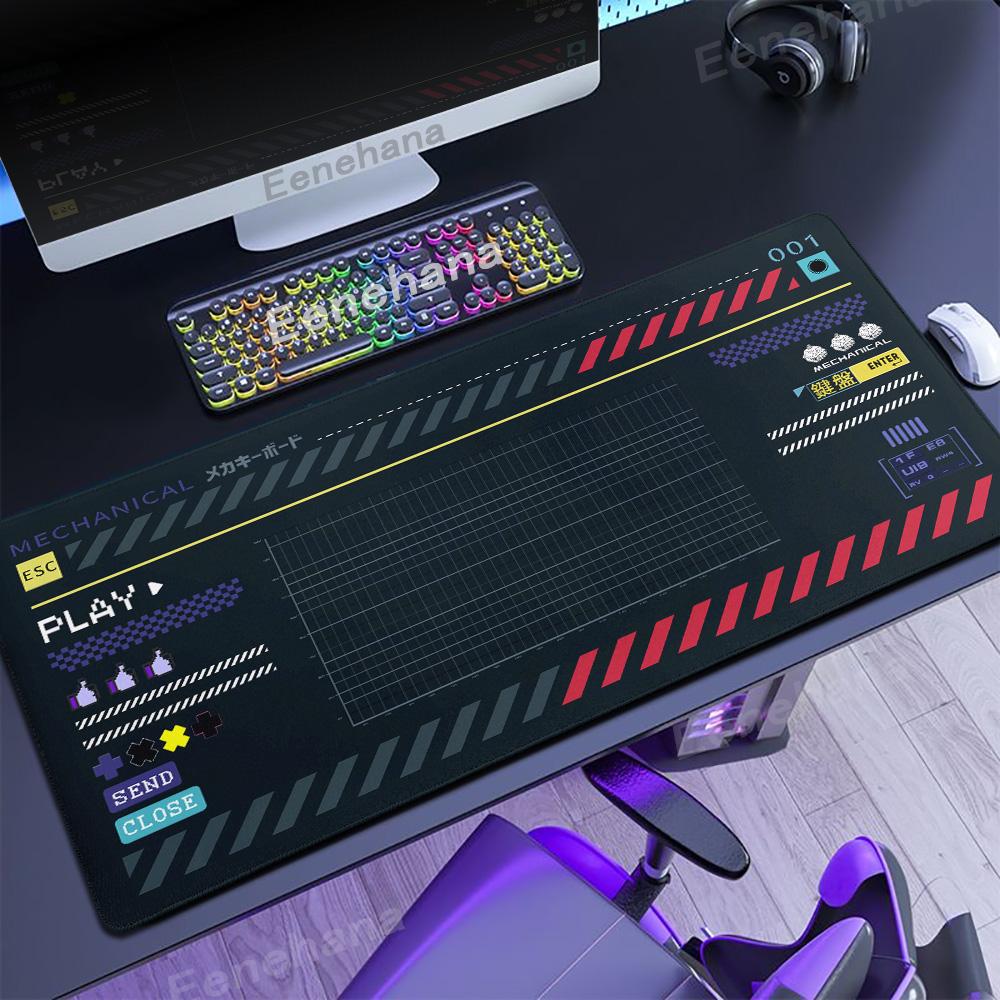 XXL Коврик для мыши Компания Игровой стол для ПК Игровой коврик для стола Расширенный коврик Арт Механическая клавиатура Нескользящий коврик для мыши Коврик для ноутбука