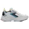 Li Ning Space Classic Shock Absorbing Low Top Running Shoes Women Sneakers White Gray AGCR332-5