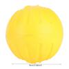 Portable Durable EVA Yellow Solid Bite Resistant Floating Pet Dog Training Ball Chew Toys