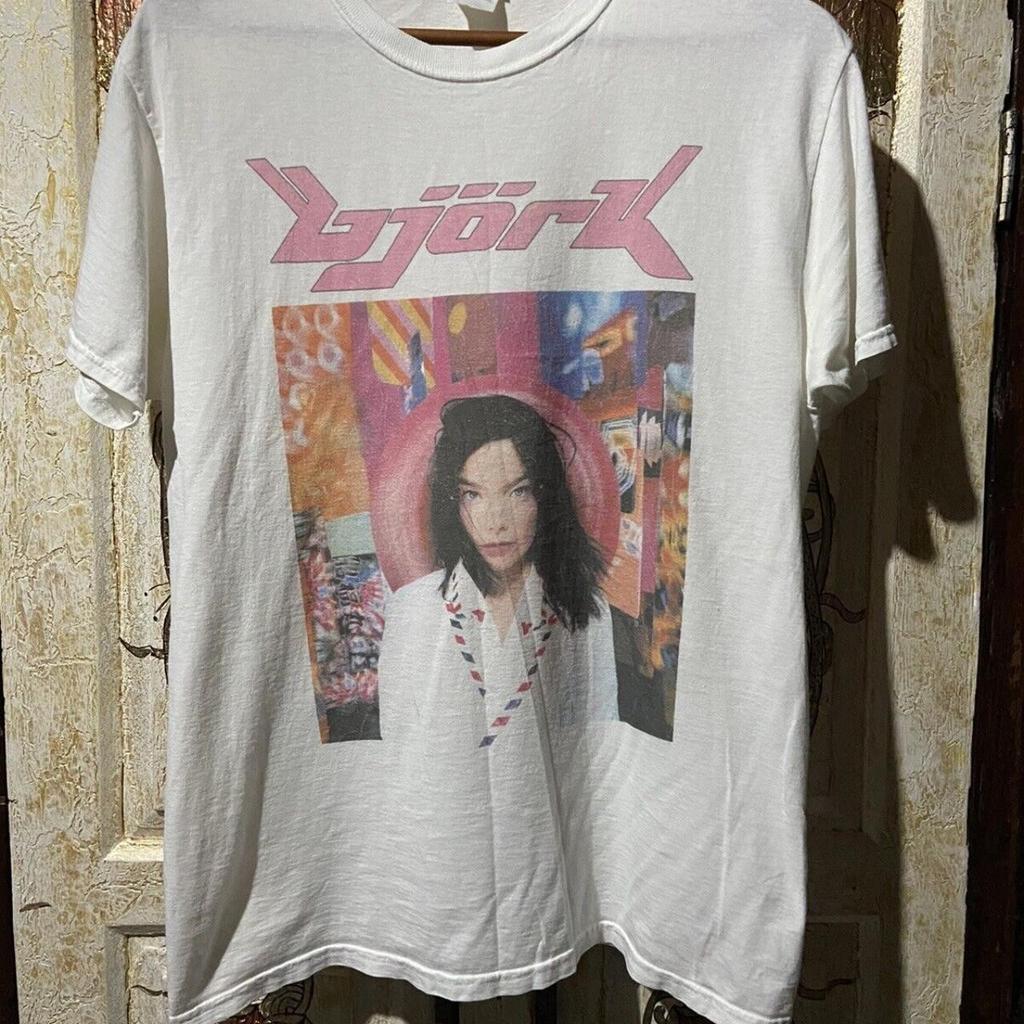 Bjork Album Cover Vintage Music Graphic Tee