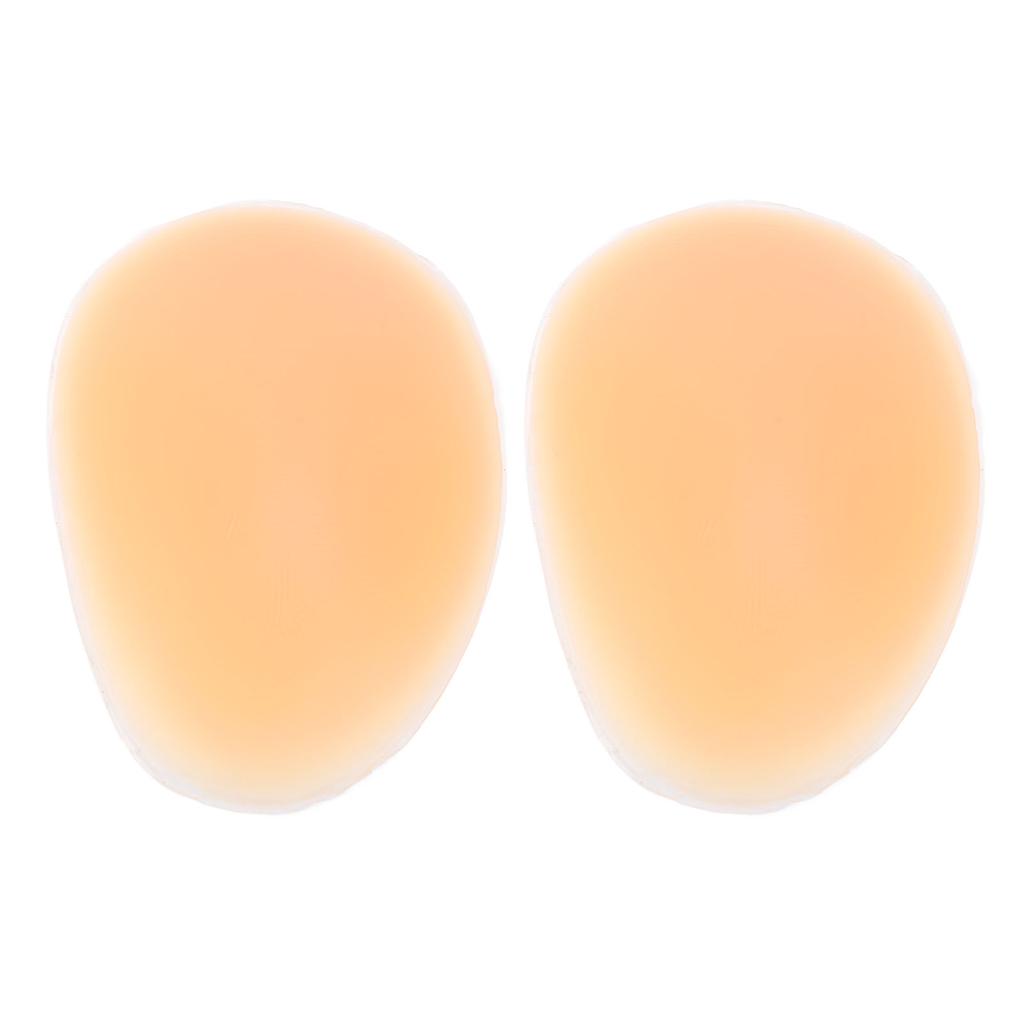 1 пара силиконовых накладок на ягодицы, самоклеящиеся, толщина 2 см, подходят изгибам, силиконовые накладки на ягодицы для женщин