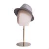 Hat Display Head, Mannequin Head Storage Rack ,Adjustable Freestanding with Metal Base Wig Stand for