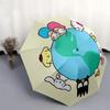 1pc Hello Kitty and Friends Around the World Umbrella with Plastic Handle,Suitable for All Seasons Home Travel Outdoor UmbrellaSanlio475