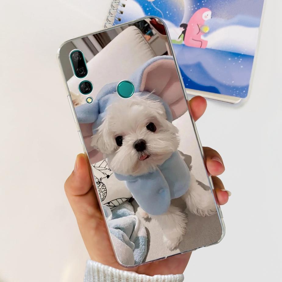 Чехол для Huawei Y9 Prime 2019 STK-L21 STK-L22 Новый модный окрашенный чехол Прозрачный силиконовый чехол для чехла телефона Huawei Y9 Prime 2019