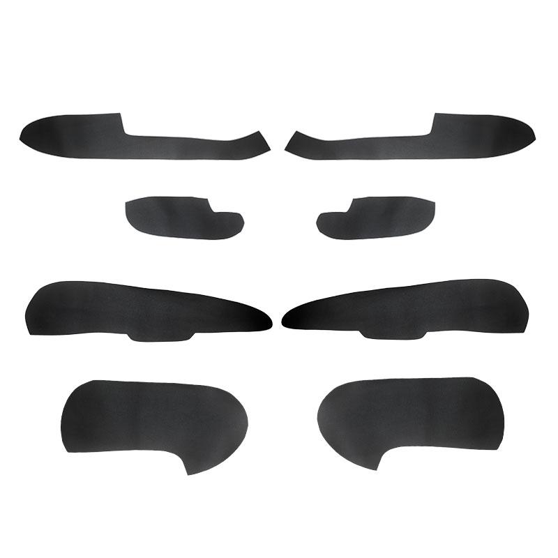 4 шт., дверная ручка, подлокотник, панель из микрофибры, кожаный чехол, внутренняя отделка для Ford Focus 2005 2006 2007