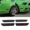 Car Front Rear Wheel Eyebrow Light Lamp Decoration Cover for Ford Mustang 2010 2011 2012 2013 2014 Exterior Accessories