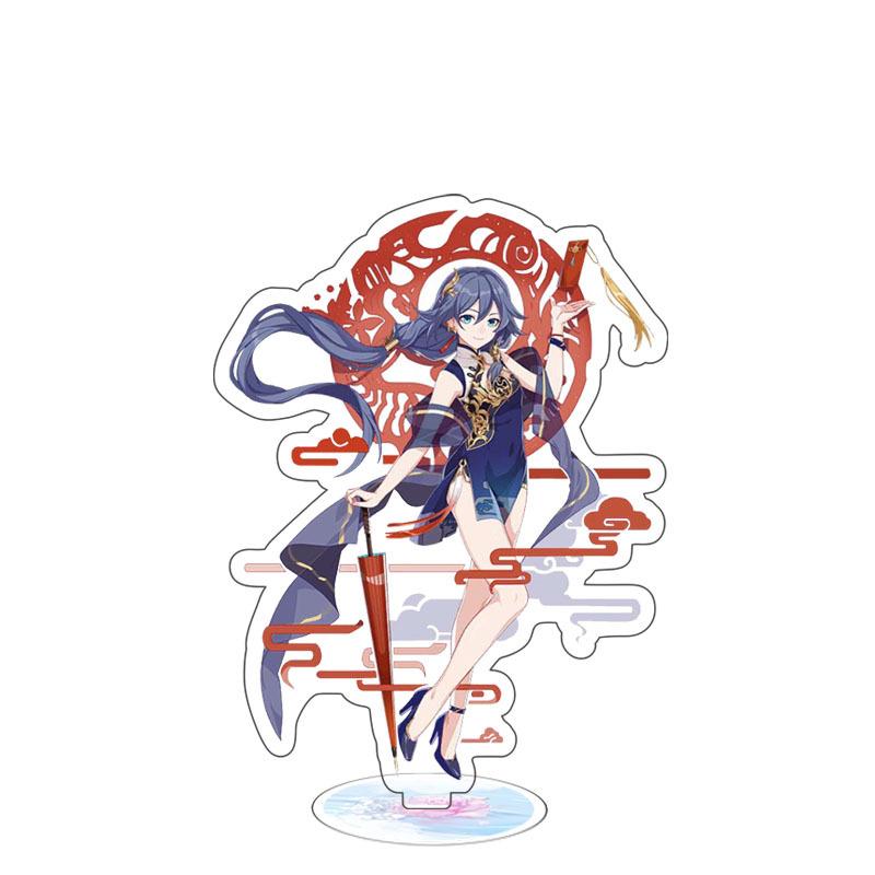 Игра аниме Honkai Impact 3 Yae Sakura Teresa Mei модель акриловая фигурка стенд окрашенный декор стола орнамент подарок 15 см