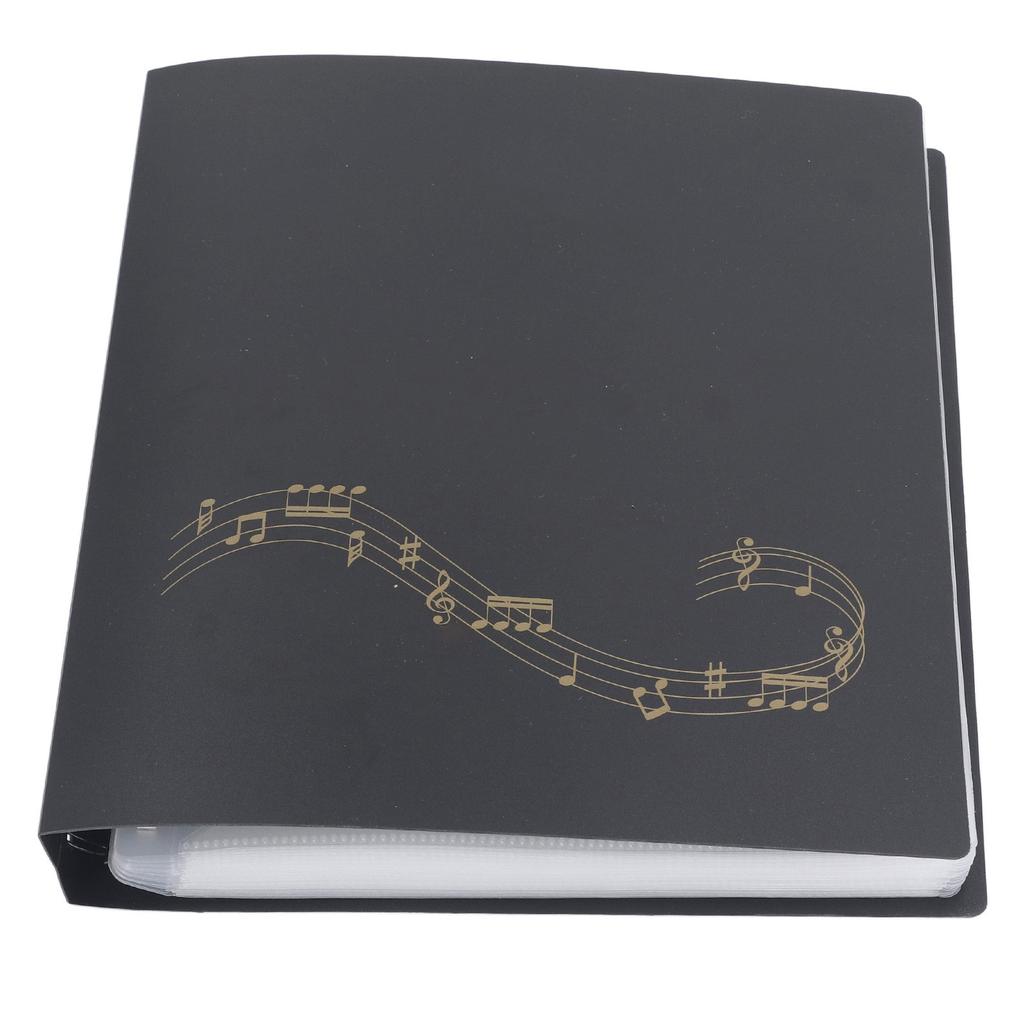 Папка для нот PP емкостью 60 страниц, держатель для хранения бумаги с возможностью записи нот